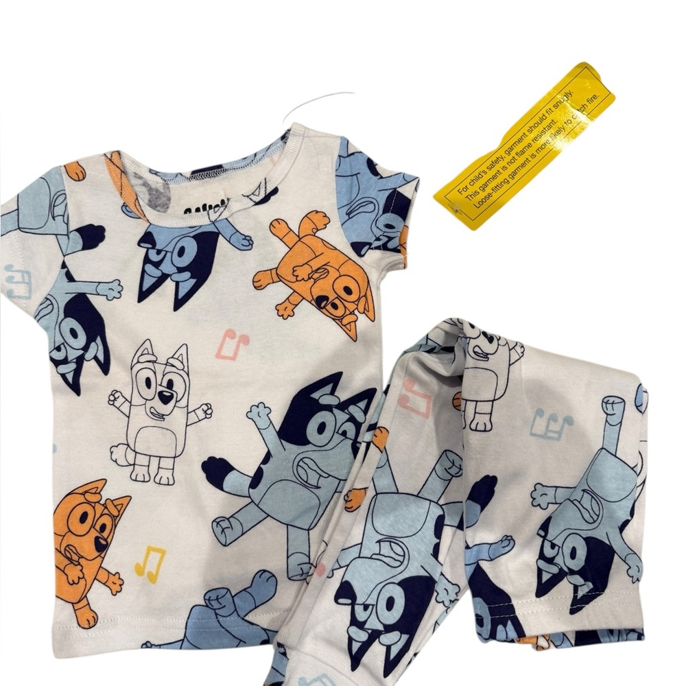 Bluey Pajamas top and bottoms nwt size 2T